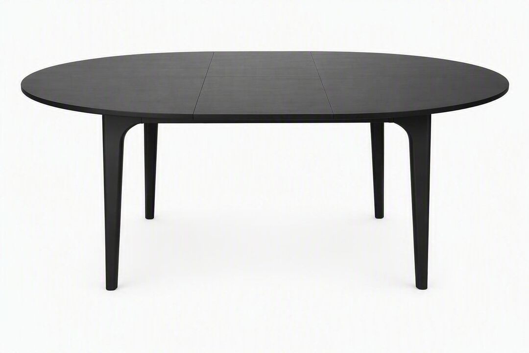Rolo 76" Black Counter Table